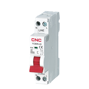 Ircuit reaker-YCB9N-40, 6A, 10 16, 16A, 20A, 25A, 32 40, 40 4050/60 H, 1P + 230V - Product Image 1