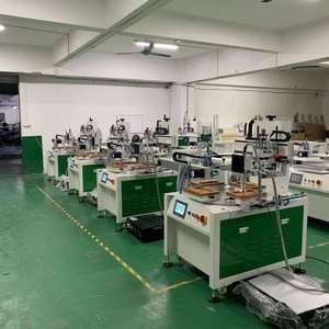 Máquina de Serigrafía Rotativa Automática en Oferta, Máquina de Impresión de Serigrafía con 4 Estaciones - Product Image 2