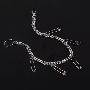 Fashion Body <b>Chain</b> Zinc Alloy Pearl Color Geometric Design Unisex Party Wear Cross Border Style - Product Image 3