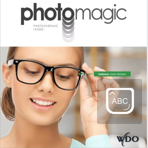 WDO 1,56 Resina 70mm Abbe Value 38 HMC <span class=keywords><strong>Lentes</strong></span> ópticas Revestimiento <span class=keywords><strong>de</strong></span> corte azul UV400 <span class=keywords><strong>Lentes</strong></span> fotocromáticas <span class=keywords><strong>de</strong></span> China - Product Image 3