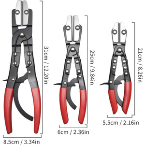 Auto Repair Pliers 3 Piece Set Carbon Steel Anti Slip With Tool Bag For Car Hose Clamping Maintenance - Product Image 3
