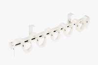 Support de rideau Snake Wave, curseur de rideau à plis ondulés, espacement 107MM 125MM 145MM, poulie, accessoires de rail en POM