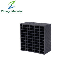 Carbón Activado en Panal con Valor de Yodo 800 de Zhongci Wholesale, Agente Químico Auxiliar Catalítico para el Tratamiento de Gases Residuales Industriales - Product Image 4