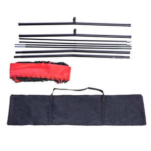 Rete da Allenamento Pieghevole Rossa per <span class=keywords><strong>Baseball</strong></span> e Softball, per Interni ed Esterni, con Funzione di Rimbalzo e Blocco - Product Image 3