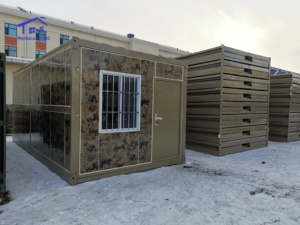 Casas Contenedor de Panel Sándwich de Acero Prefabricado de Alta Calidad, Colores Personalizables, Ensamblaje Rápido, Transportables, Plegables, CE - Product Image 3