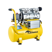 Compresseur d'air sans huile DC 24V 96V 550W 0.74HP 18L, pompe à air silencieuse et portable pour outils pneumatiques