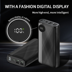 Banco de energía de la mejor calidad 30000mAh PD22.5W Banco de Energía de salida Cargador portátil con salida de 4 potenciómetros USB - Product Image 5
