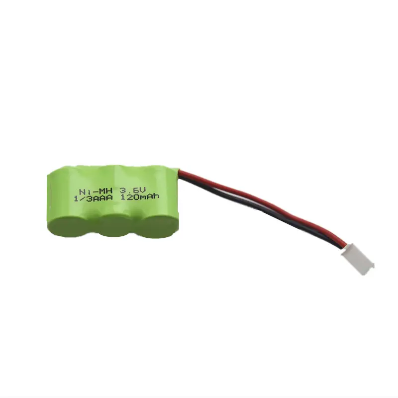 Tùy chỉnh 3.6V 120mAh Nickel kim loại Hydride pin Ni-MH 1/3AAA có thể sạc lại pin cho các công cụ điện