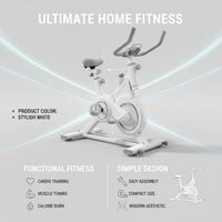 Vélo d'exercice statique d'intérieur, vélos de spinning pour l'entraînement physique, vélo de spinning avec volant d'inertie de 4 kg à vendre