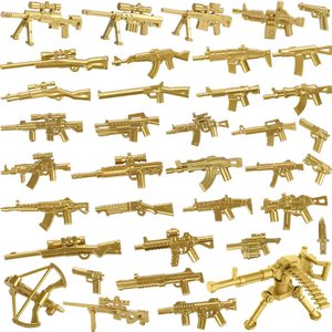 Bloques de Construcción de Plástico ABS Transfronterizos, Accesorios Militares, Piezas de <span class=keywords><strong>Armas</strong></span> Estilo 95, Juguete de Construcción, Animales, Tema de la Naturaleza - Product Image 1
