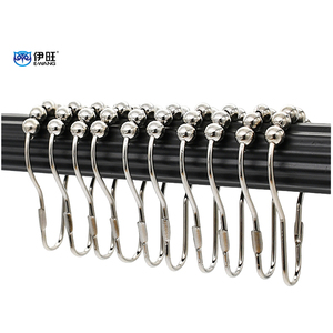 Anillos para Cortina de Ducha, Ganchos Antirrobo para Cortinas, Deslizamiento Suave para Accesorios de Baño - Product Image 2