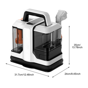 W05 Fabric Cleaning Machine 1.08L Clean Water Tank 0.8L Wastewater Tank <b>Stain</b> <b>Removal</b> For <b>Sofa</b> Carpet - Product Image 3