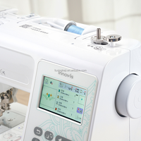 Machine à broder Brother M330E, écran tactile LCD, machine à coudre portable informatisée pour la maison avec enfile-aiguille automatique
