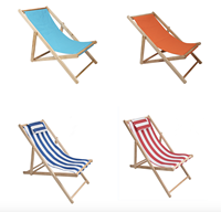 Chaise de plage pliable en bois massif, chaise inclinable réglable pour l'extérieur, chaise de camping portable pour la sieste, idéale pour le salon, l'hôtel, la salle à manger, la salle de sport