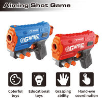 Pistolet à balles molles entièrement automatique, pistolet à eau longue portée 100-150fps, en plastique ABS, pour enfants et adultes, unisexe