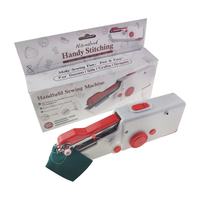 Vente directe usine Nouvelle machine à coudre portable mini à plat à une aiguille manuelle haute vitesse point de chaînette pour usage domestique colorée