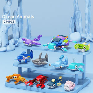 Bloques de Construcción de Partículas Pequeñas de Animales, Insectos, Vida Marina, Dinosaurios y Aves Voladoras, Regalo - Product Image 3