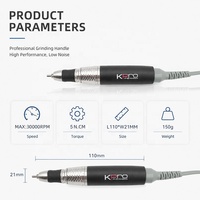 Mini perceuse KP65 PIO 30000RPM, livraison rapide, professionnelle aux États-Unis, Torque E-file