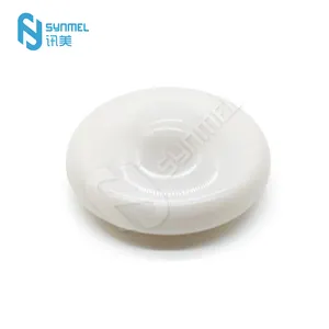 Synmel白色圆形EAS衣服报警传感器防盗标签