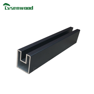 Nuevo plástico estacas de madera moderna de los paneles de <span class=keywords><strong>la</strong></span> cerca de plástico de madera revestida de esgrima - Product Image 1