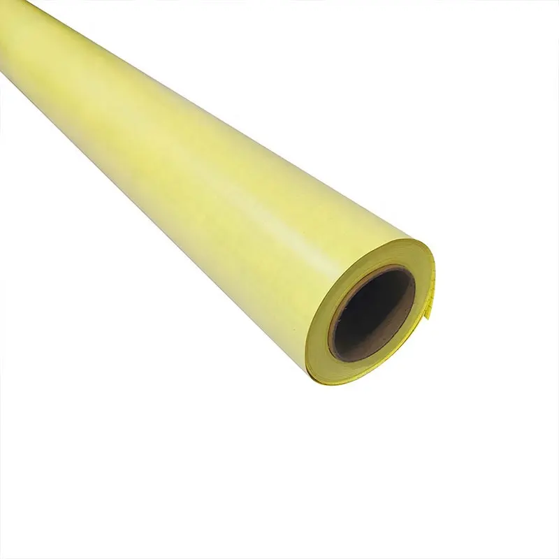 Adhesive Film Laminating Pouches Backing Paper Transparent Soft Outdoor PVC Cling Film Jumbo Roll For Food Plastic Wrap
