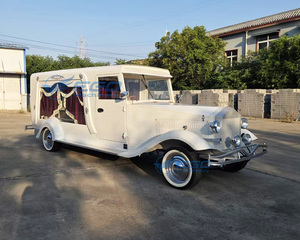 Nigeria Jamaïque Meilleures ventes Véhicule funéraire électrique blanc à quatre roues, style voiture classique, pour transport de cercueil - Product Image 3