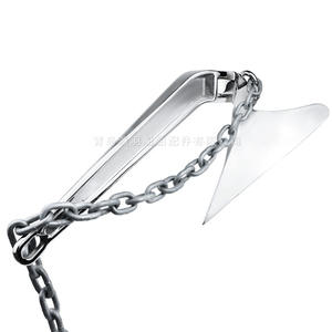 Ancres de charrue à charnière en acier inoxydable 316, multi-spécifications, pour navires, yachts, bateaux, ancres triangulaires - Product Image 2