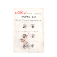 Populaire 2023 ALICE Mécaniques de guitare en alliage de zinc, boutons de réglage de remplacement, poignées, pièces et accessoires de guitare