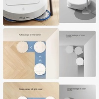 Robot Vacuum Cleaner Pintar T50 Pro Omni Navigation, Daya Hisap Tinggi 15000Pa, Filter HEPA, Anti Kusut, Otomatis, Plastik, Sonic