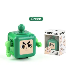 Portable Adults Children Sensory Toys Anti Depression Anxiety ADHD Autism Relief Stress Mini Finger Cube Toys