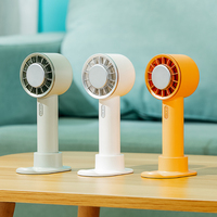 Semiconductor Fan Handheld Portable Silent BLDC Ice Compress Cooling Air Conditioner USB Mini Portable Turbo Fan Handheld