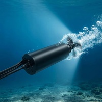 Moteur Inrunner Étanche D65L161 IP68 8kW 80/100/120/170/190/270KV 20-35km/h pour E-foil Planche de Surf Électrique Refroidie par Eau CE