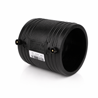 Raccord électrofusion HDPE 75 mm SDR11 pour tuyaux en plastique, idéal pour l'alimentation en eau, l'irrigation et les systèmes de canalisations industriels
