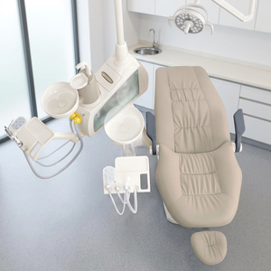 Unidad Dental S350 con Certificación CE e ISO, Sillón Dental Integral con Sensor LED, Luz Oral y 9 Posiciones de Memoria para Clínica Dental - Product Image 1