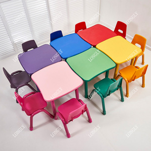 Kindergarten School Classroom Muebles Silla de escritorio y muebles para niños Guardería Muebles para niños Mesa y sillas - Product Image 6