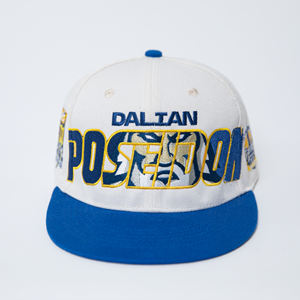 Topi Trucker Custom Print Leopard Sporty Bordir Snapback 5 6 Panel Terstruktur 100% Katun Model Dad Hat Pinggiran Melengkung Topi Baseball - Product Image 2