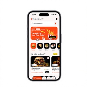 Wise Hustlers : Application mobile de livraison de repas, commandez des repas en ligne, consultez les restaurants, suivez les livraisons, gagnez en sécurité et en simplicité sur les commandes. - Product Image 1