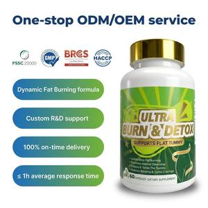 OEM Ultra Burn &amp; Detox Capsules, Thermogenic Fat Burner for Flat Tummy &amp; Appetite Control, Weight Management Supplement - Product Image 3