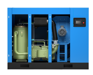 Máquina de compresor de aire de tornillo rotativo de alta presión 2025 15KW 30KW 1.2bar 0.8bar Lubricación sin aceite de bajo ruido Gas/AC Power 7bar - Product Image 3