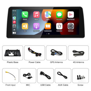 ID6ระบบ Android14 stwei 12.3นิ้ว ID8 ID7แบบไร้สาย UI CarPlay รถยนต์สำหรับ BMW X5 X6 E70 E71 CCC CIC - Product Image 5