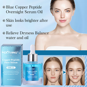 Productos para el Cuidado de la Piel al por Mayor, Reafirmantes, Minimizadores de Poros, Suero para Piel de Cristal, Suero Facial con Péptidos de Cobre Azul y Retinol - Product Image 5