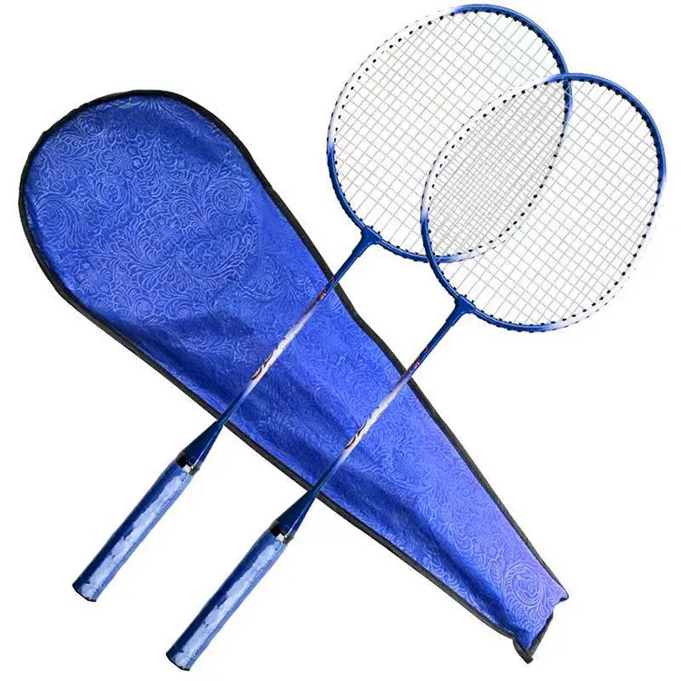 Raket Badminton serat karbon 67cm, raket Badminton ringan dalam ruangan & luar ruangan