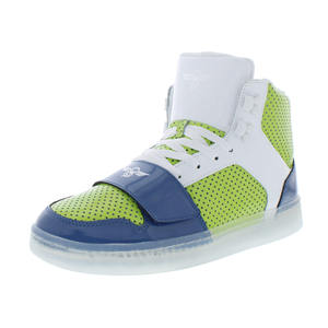 Creative Recreation Cesario Hi Xxi <b>Mens</b> <b>Shoes</b> Color: Lime/Blue | 100% Authentic - Product Image 1