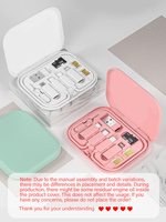 Câble de données multifonctionnel USB-C/Micro USB 60W 3A avec connecteurs rotatifs à 180 degrés, gaine TPE, charge rapide 6-en-1