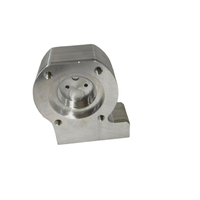 Boîtier de pompe à engrenages en aluminium sur mesure, usiné CNC, corps de pompe hydraulique, boîtier de pompe en aluminium non standard
