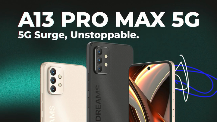 Umidigi A13 Pro Max 5g Smartphone, 12gb Ram, 256gb Storage