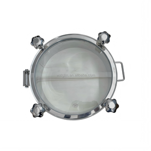 <span class=keywords><strong>Trappe</strong></span> d'inspection atmosphérique en acier inoxydable sanitaire 304/316L avec regarderette intégrale – <span class=keywords><strong>Trappe</strong></span> d'inspection en verre pour usage industriel - Product Image 1