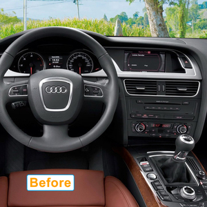 Autoradio da 8,8 Pollici per <span class=keywords><strong>Audi</strong></span> A4 2009-2012 Sistema Audio Multimediale con Schermo Touch, Navigazione GPS, Trasmettitore FM, Assistenza alla Retromarcia - Product Image 3