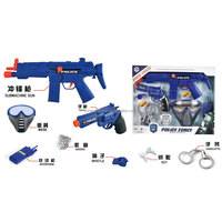 LK Toys Jeu de police Accessoires de jeu de rôle interactifs Jeu de jouet de police éducatif Jeu de rôle Jeu de police pour garçon