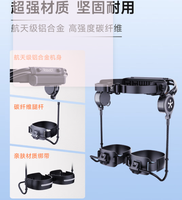 Exosquelette léger en aluminium, robot d'assistance à la hanche portable pour personnes âgées, soutien à la mobilité, réduction de la fatigue à la marche